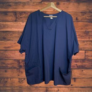 Cherokee Navy Scrub Shirt 3XL